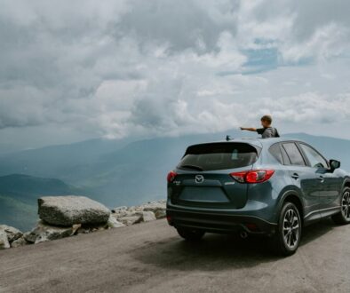 Kelly Sikkema gray Mazda SUV