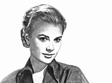 Portrét Grace Kelly
