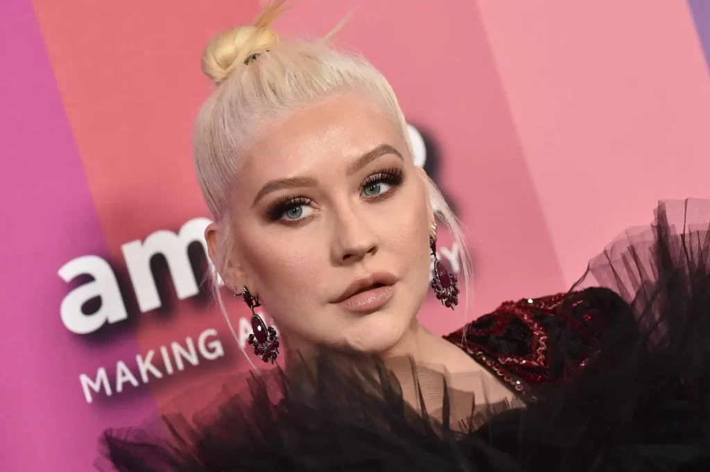 Christina Aguilera na snímku z roku 2019