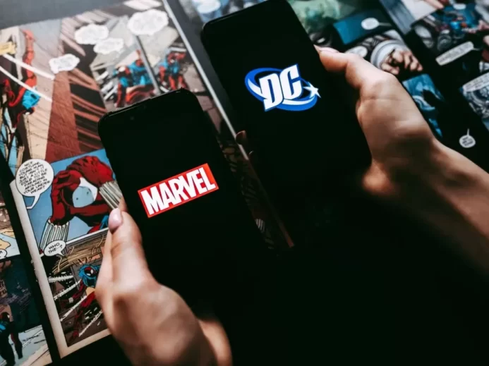 Loga Marvel vs. DC