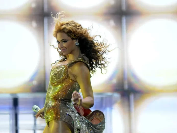 Beyoncé na pódiu