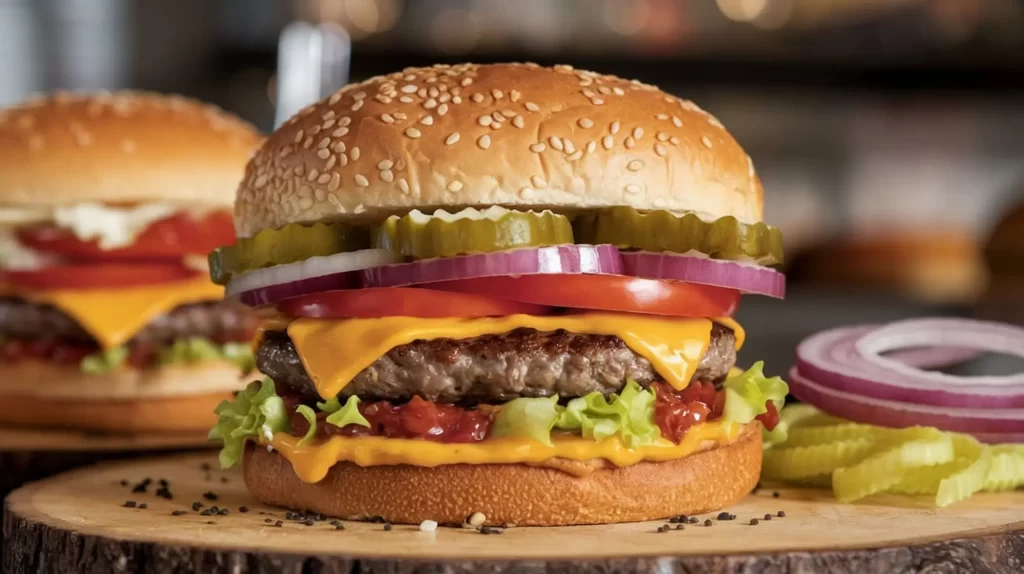Michael Kors si zlepšuje náladu cheeseburgery - VIPshow Klasický cheeseburger