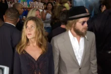 Jennifer Aniston a Brad Pitt v roce 2002