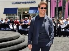 Tom Cruise před fanoušky