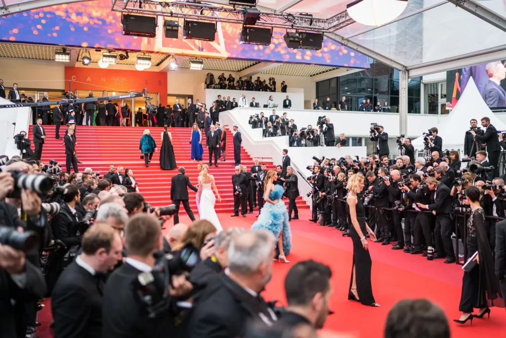 Červený koberec na festivalu v Cannes