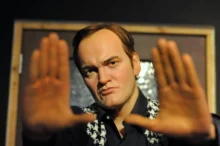 Quentin Tarantino s typickým gestem