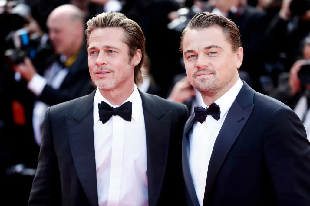 Brad Pitt a Leonardo DiCaprio