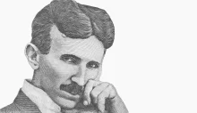 Portrét: Nikola Tesla
