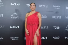 Eva Longoria na pódiu