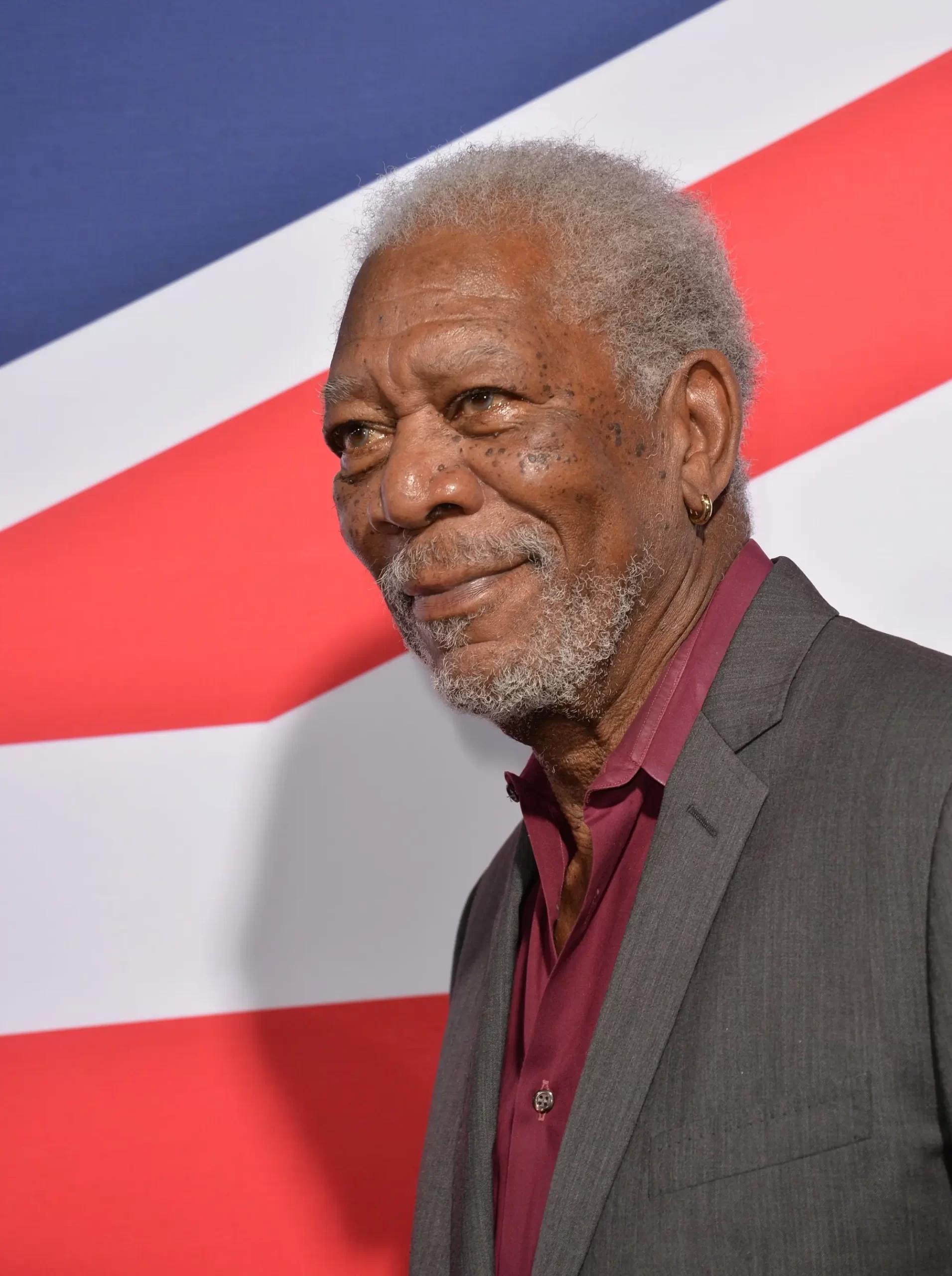 Nezaměnitelný Morgan Freeman.