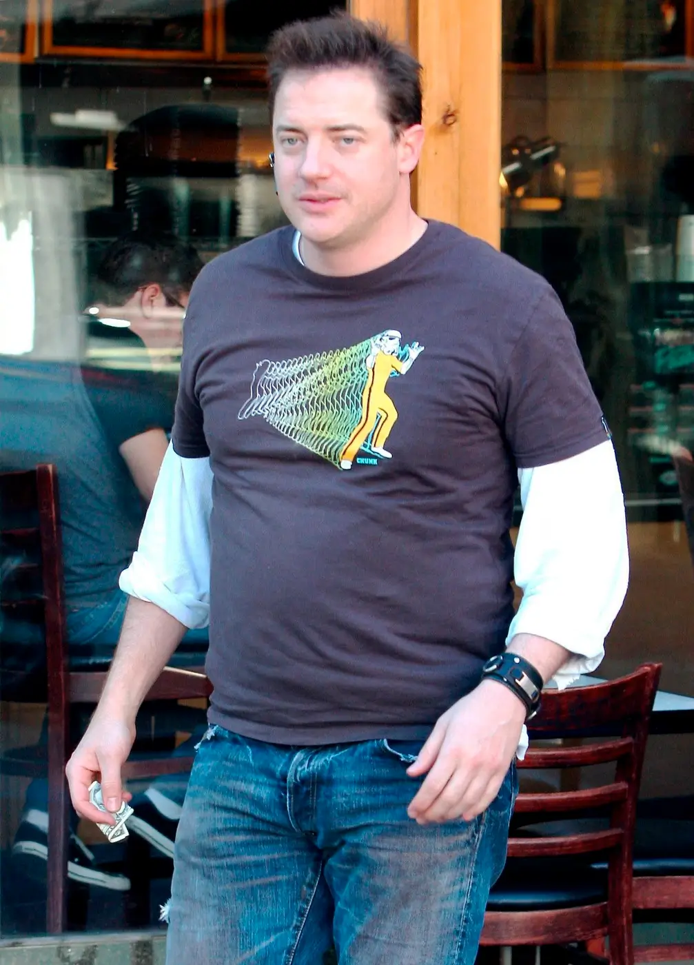 Herec Brendan Fraser. 