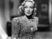 Herečka Marlene Dietrich