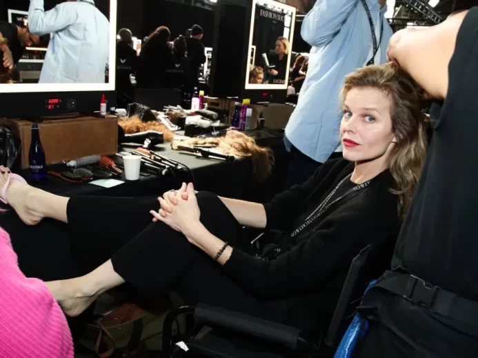 Modelka a herečka Eva Herzigová