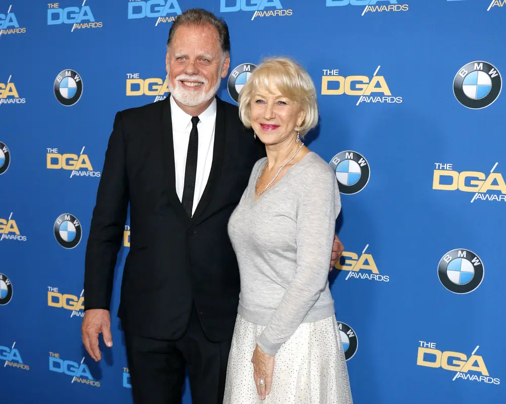 Taylor Hackford a Helen Mirren na 69. ročníku udílení cen Directors Guild Of America Awards 4. února 2017