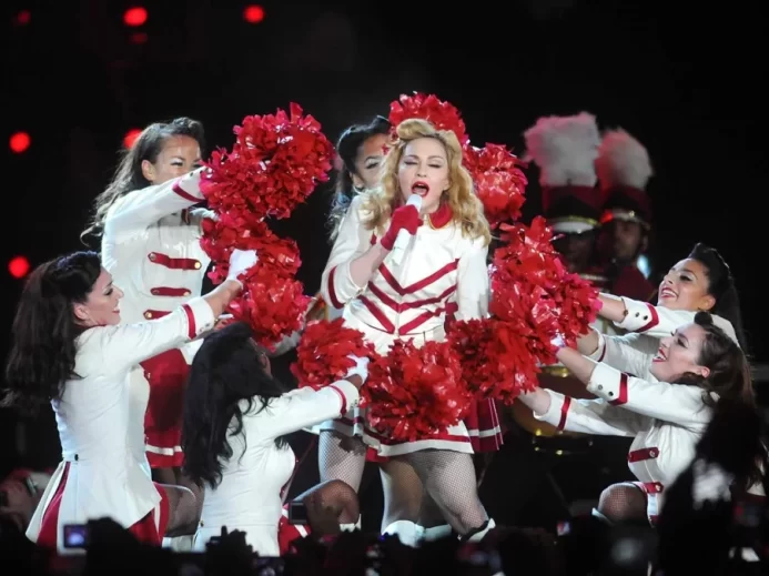 zpěvačka Madonna vystoupení koncert
