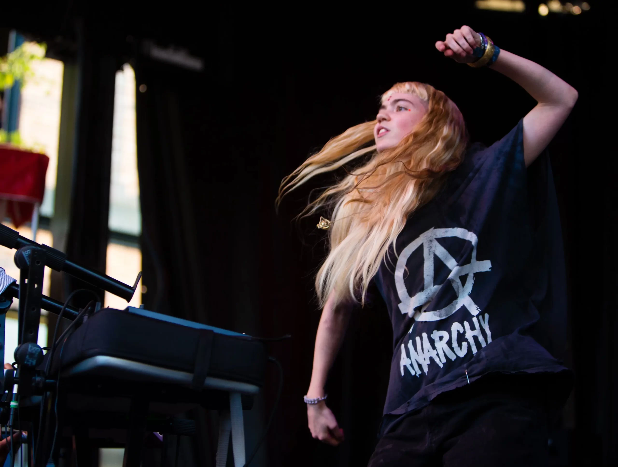 Grimes na koncertě