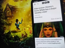 Prinstcreen BBC k filmu Sněhurka