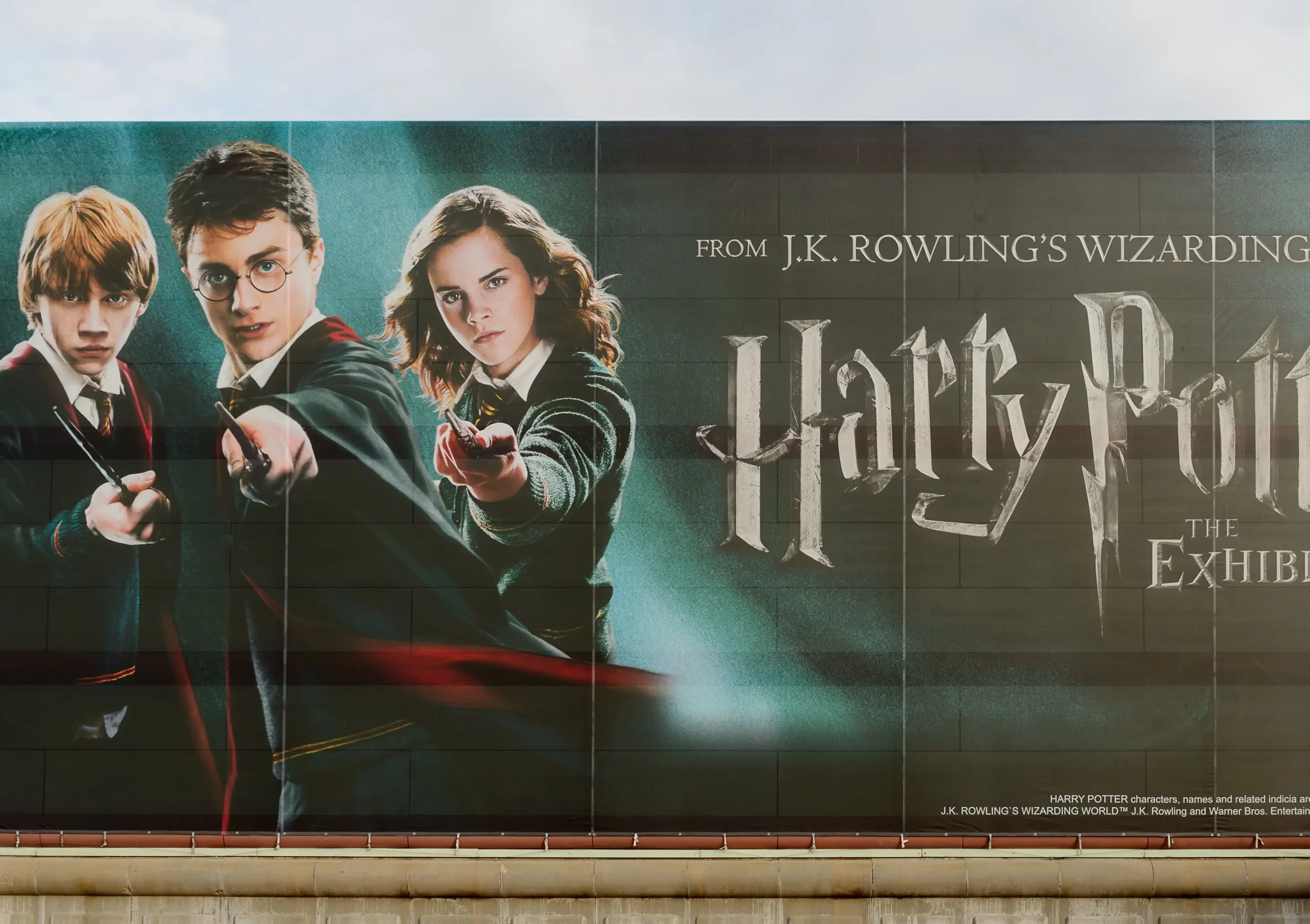 Plakát na film Harry Potter, který Emu proslavil