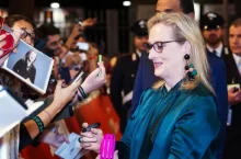 Meryl Streep na tiskové konferenci