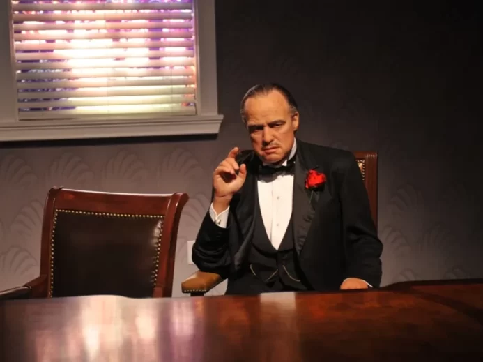 Marlon Brando figurína Kmotr