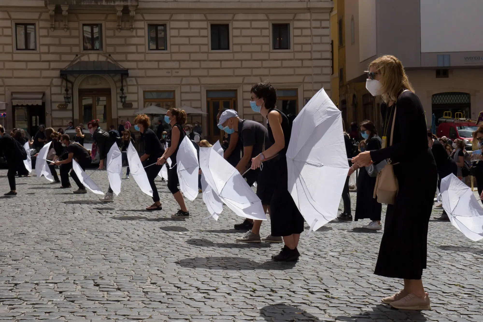 - VIPshow Ukázka flash mob v Římě.