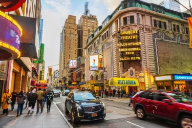 Ulice na Broadwayi za dne