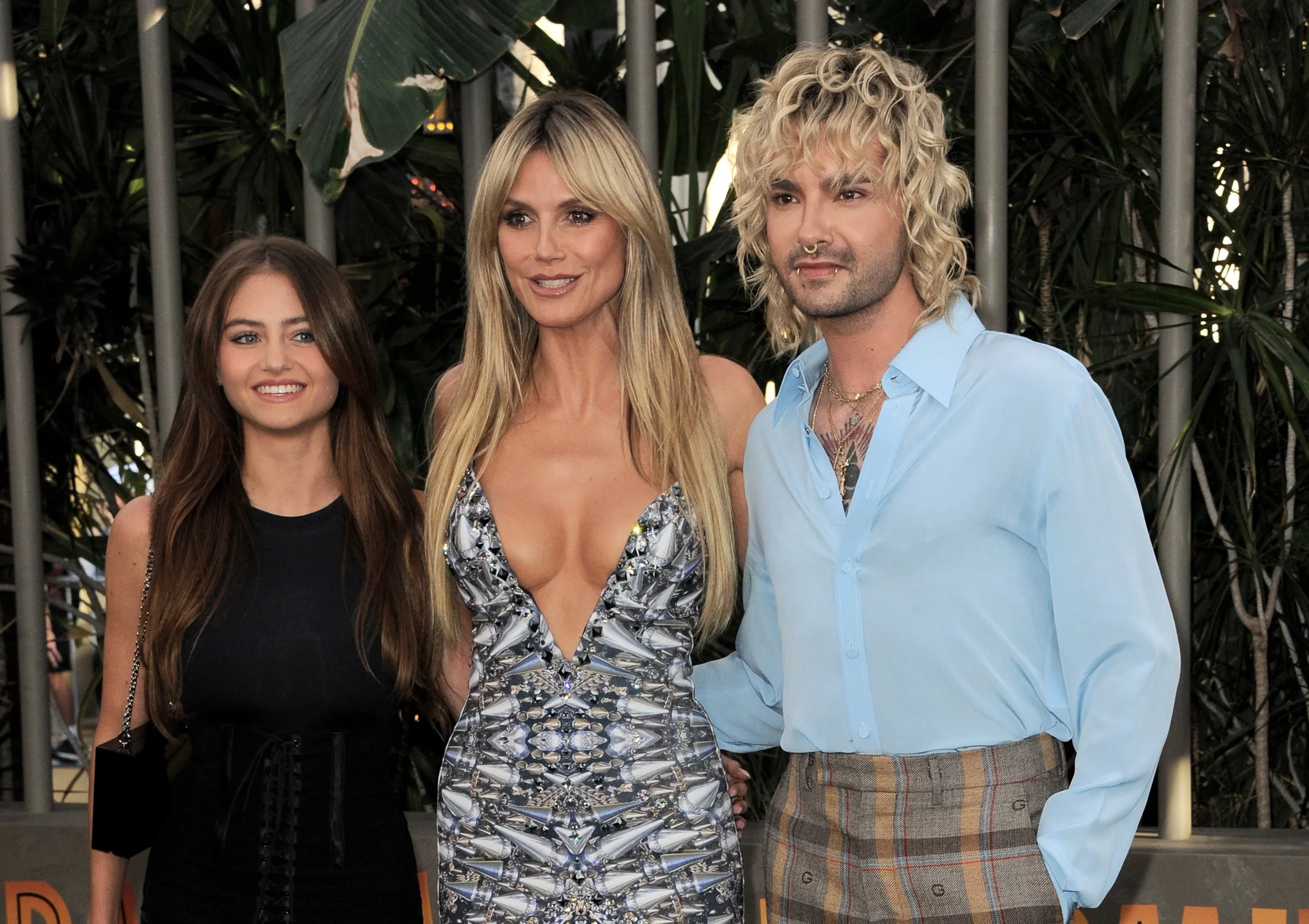 Heidi Klum s dcerou a současným manželem