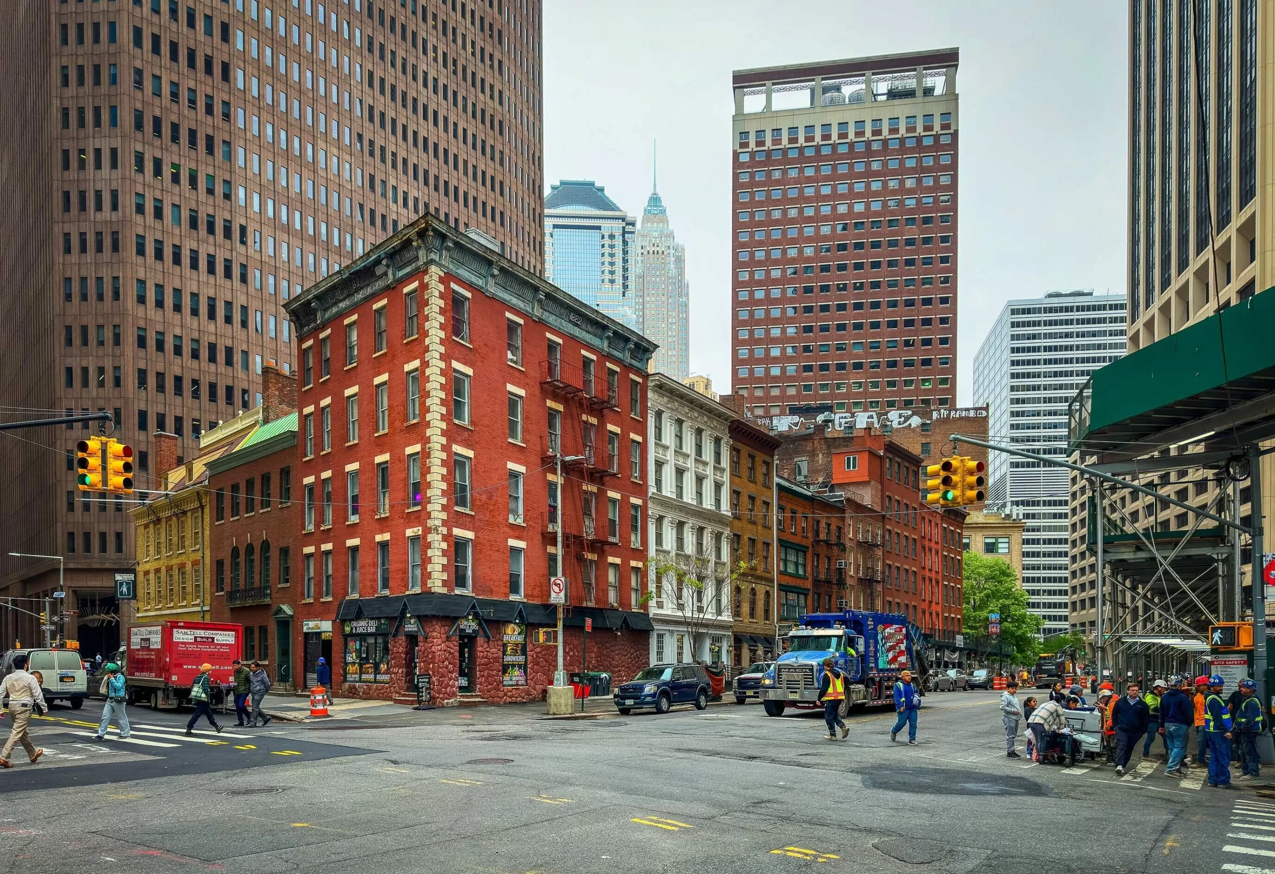 Ulice Water Street v New Yorku