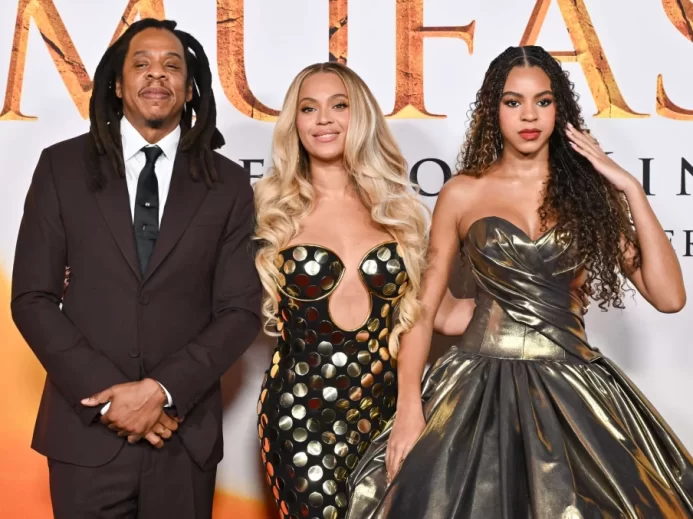 Beyonce, manžel Jay-Z a dcera Blue Ivy Carter