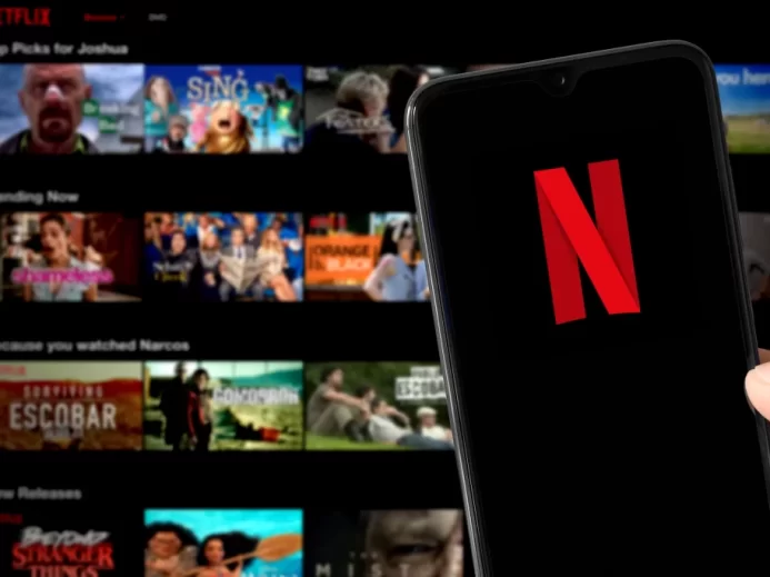 Netflix v TV a na mobilu