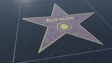 Hvězda Billie Holiday nechybí na Chodníku slávy.