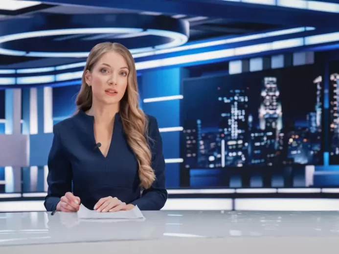 reportérka televizních zpráv