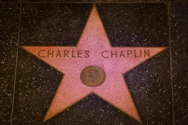 Charlie Chaplin hvězda na Chodníku slávy