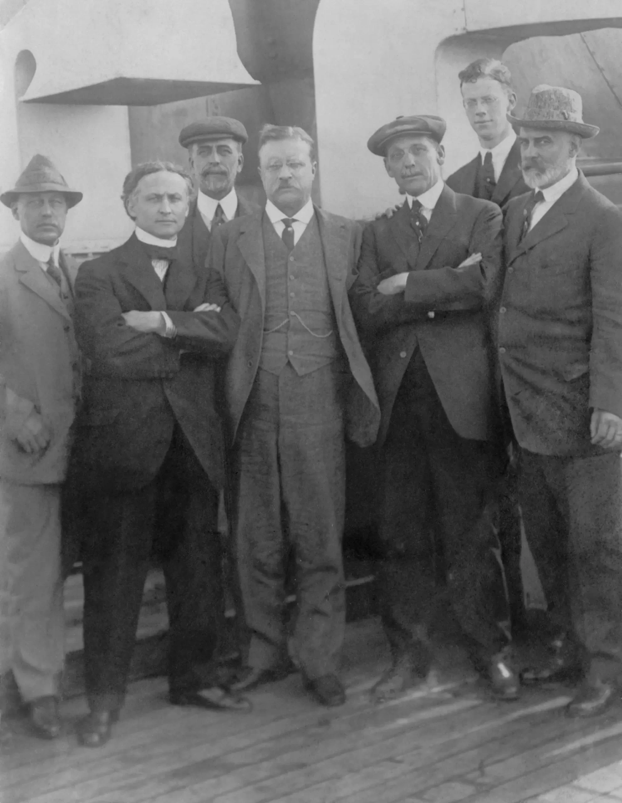 Harry Houdini spolu s Theodorem Rooseveltem.