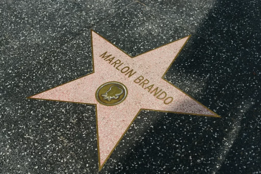 - VIPshow Hvězda Marlona Branda na slavném Hollywoodském chodníku slávy