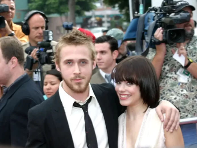Ryan Gosling a Rachel McAdams na premiéře