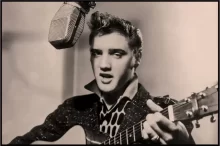 Elvis Presley v nahrávacím studiu