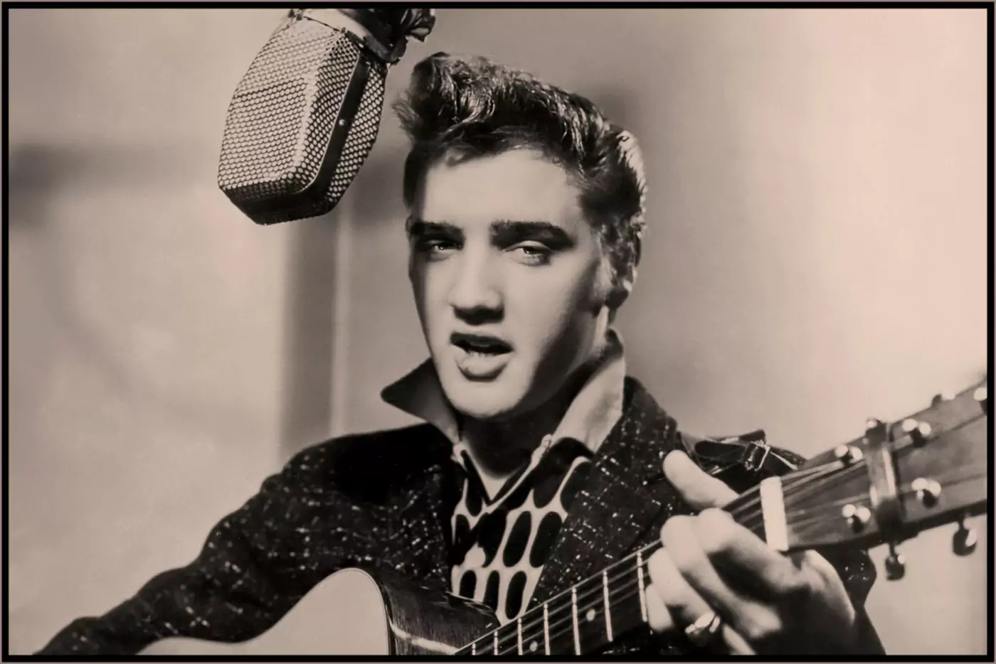 Elvis Presley v nahrávacím studiu