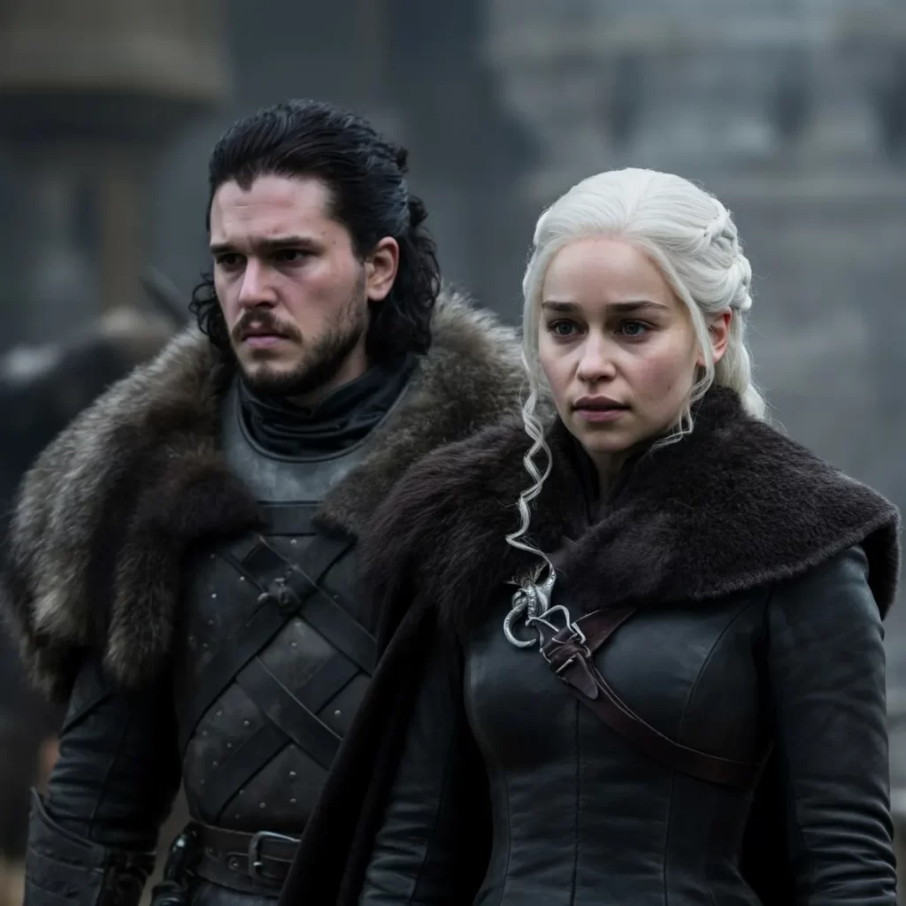 Daenerys Targaryen Jon Snow Hra o trůny