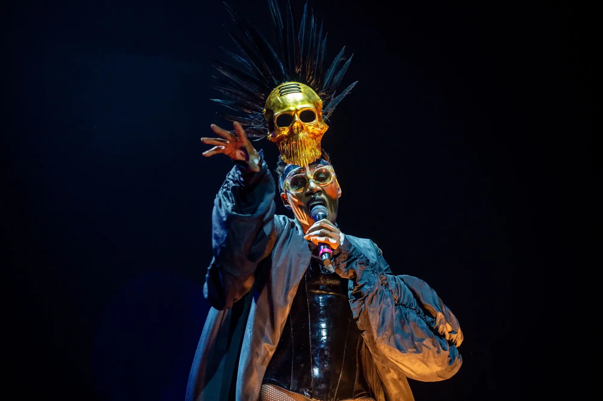 Grace Jones se na sebe nebála výrazně upozornit.