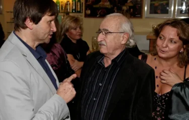 Juraj Herz s Rudolfem Hrušínským ml.