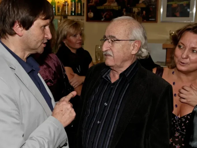 Juraj Herz s Rudolfem Hrušínským ml.