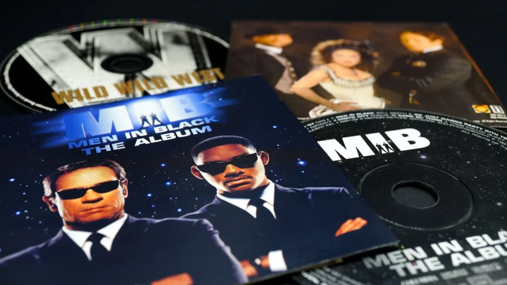 CD s filmem Man in black