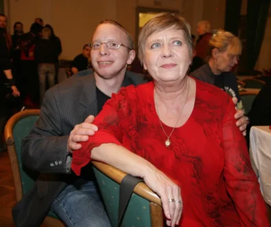 Jaroslava Obermajerová žije na venkově se svým synem Jaroslava Obermajerová se synem