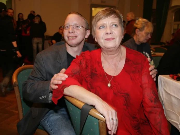 Jaroslava Obermajerová se synem