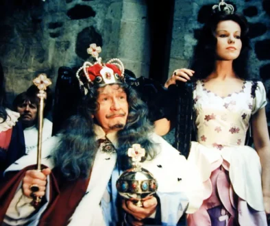 Princezna, která učarovala divákům Jorga Kotrbová jako princezna po boku krále v české pohádce Honza málem králem
