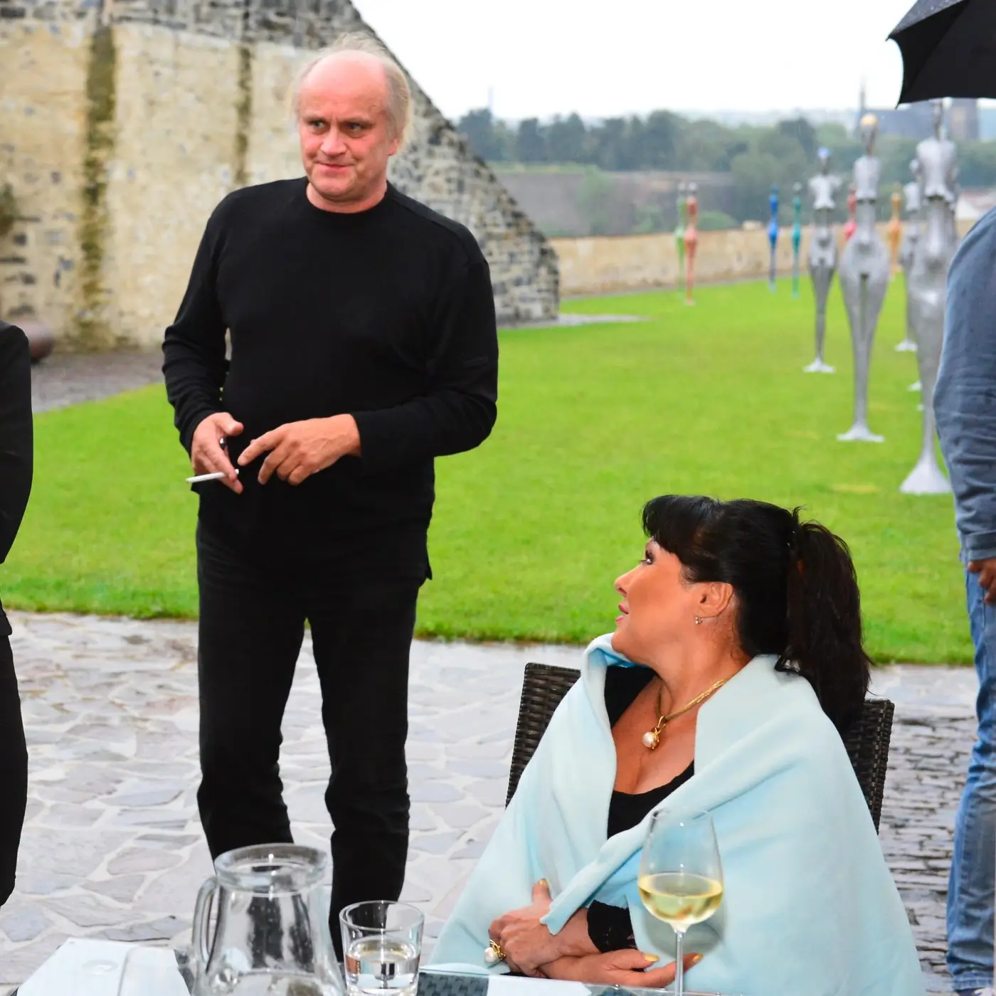 Dagmar Patrasová a Michael Kocáb po letech.