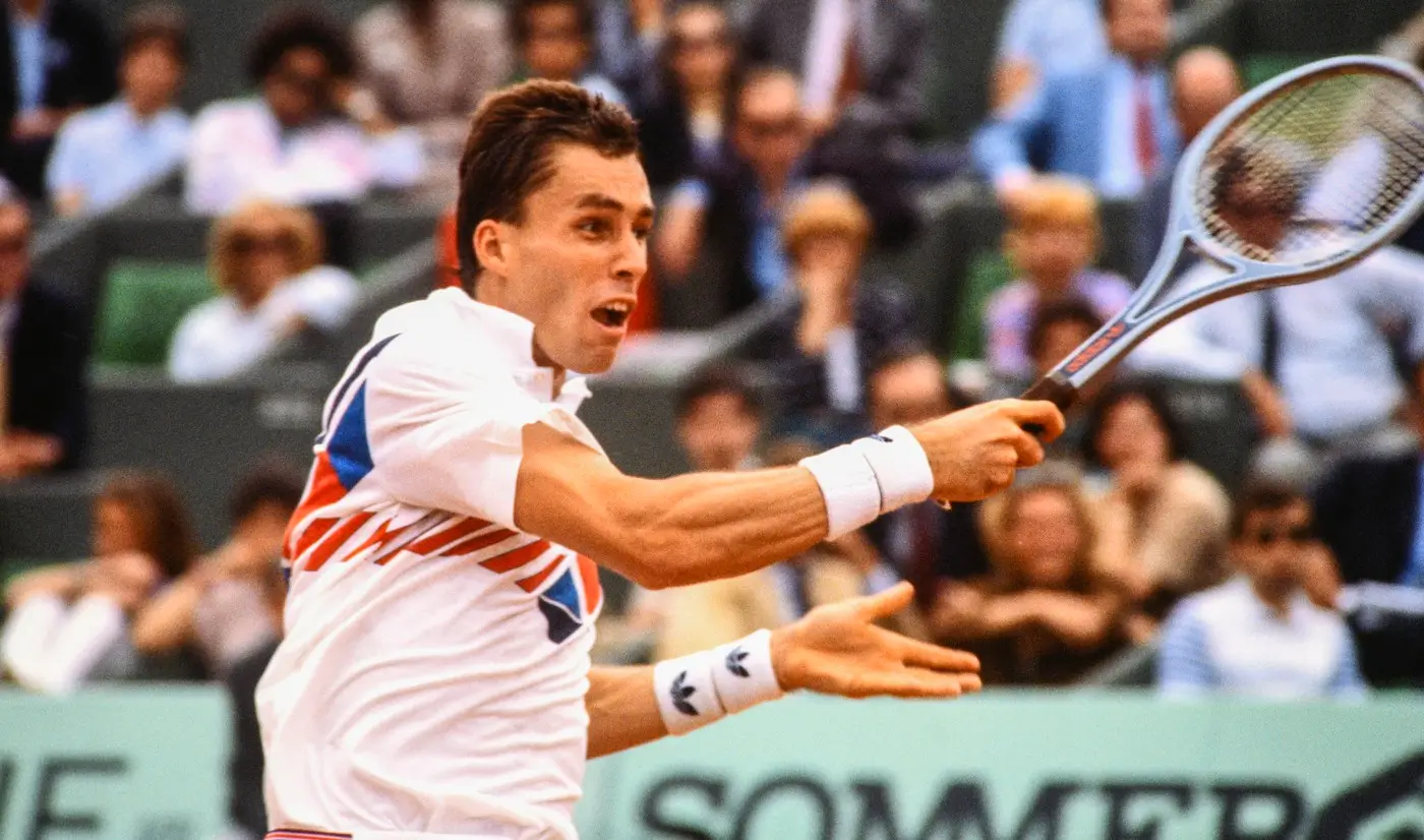 - VIPshow Ivan Lendl v době největší slávy.