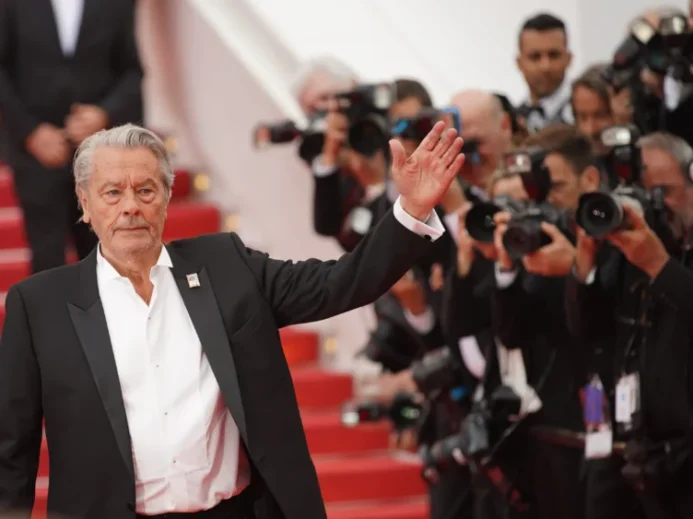 Alain Delon na festivalu v Cannes