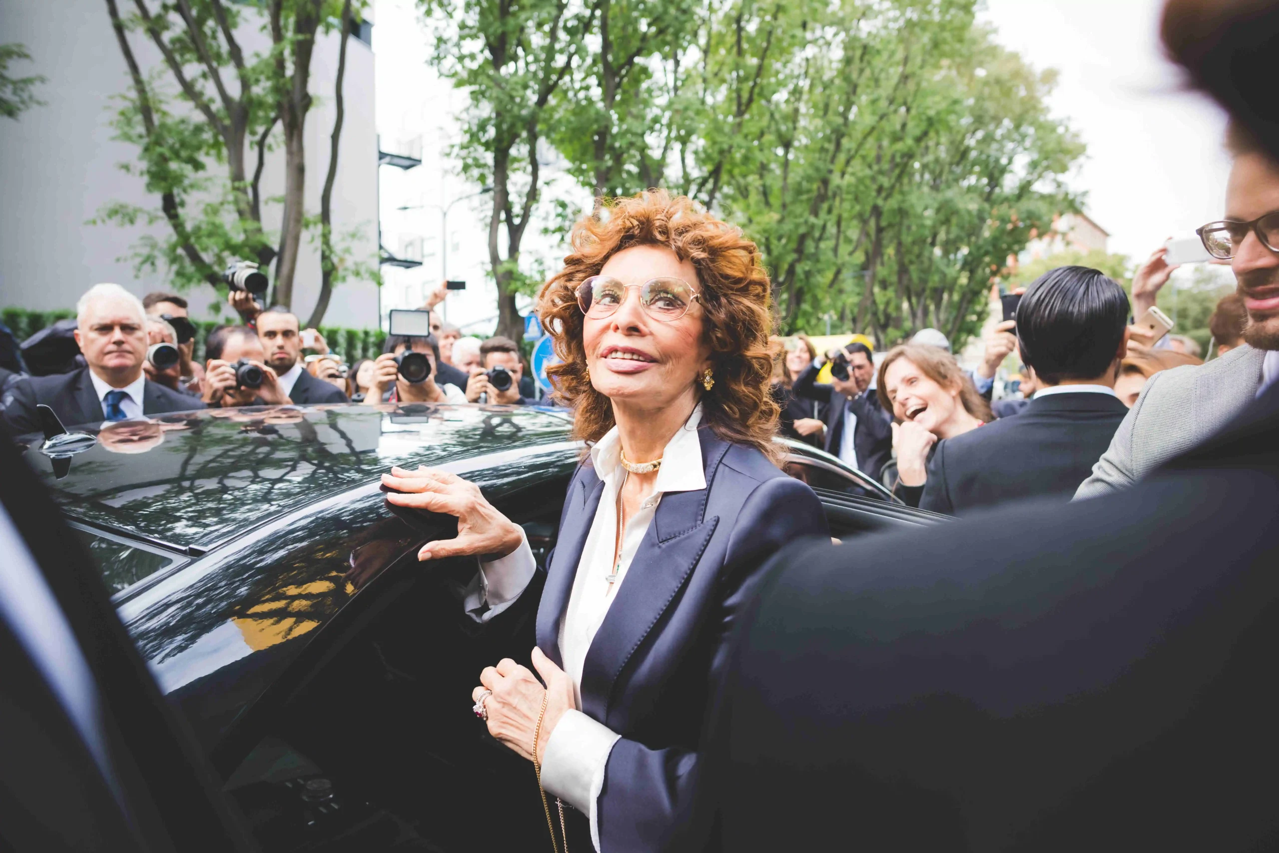 Sophia Loren u auta